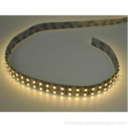 warm white double row led strip